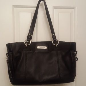Coach leather purse